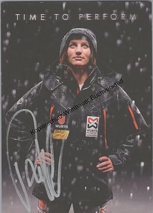 Original Autogramm Ramona Hofmeister Snowboard /// Autograph signiert signed signee