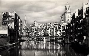 Bild des Verkufers fr Ansichtskarte / Postkarte Gerona Girona Katalonien, Rio Oar zum Verkauf von akpool GmbH