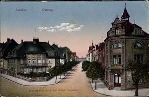 Bild des Verkufers fr Ansichtskarte / Postkarte Landau in der Pfalz, Ostring - Architekt Barth zum Verkauf von akpool GmbH