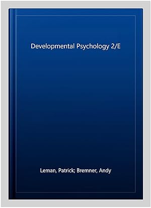 Immagine del venditore per Developmental Psychology 2/E venduto da GreatBookPricesUK