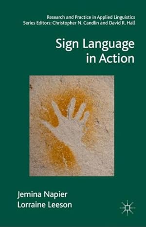 Bild des Verkufers fr Sign Language in Action zum Verkauf von GreatBookPricesUK