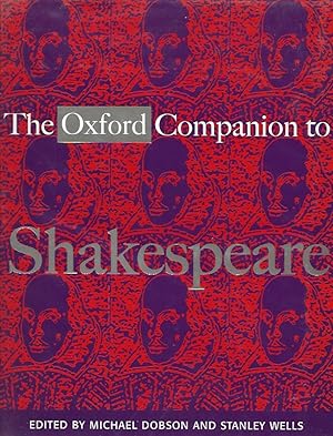 Seller image for The Oxford Companion to Shakespeare for sale by Badger Books