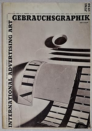 Bild des Verkufers fr Gebrauchsgraphik - International advertising art. Monatsschrift zur Frderung knstlerischer Reklame - Monthly magazine for promoting art in advertising - 7. Jahrgang - Seventh Volume, No. 6 - Juni 1930. Offizielles Organ des Bundes Deutscher Gebrauchsgraphiker (BDG). Mit zahlr. Abb. von Lon Bnigni, Ernst Deutsch-Dryden, Paul Colin u.a. Fotos von Sasha Stone, Grit Kallin. Entwrfe von Margarete Leins, Walter Spiegel. zum Verkauf von Antiquariat Reinsch