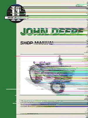 Immagine del venditore per John Deere Shop Manual : Series 1020, 1520, 1530, 2020, 2030 venduto da GreatBookPricesUK