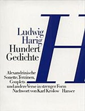 Seller image for Hundert Gedichte : Alexandrinische Sonette, Terzinen, Couplets und andere Verse in strenger Form for sale by Smartbuy
