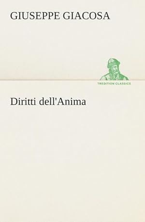 Bild des Verkufers fr Diritti dell'Anima zum Verkauf von Smartbuy