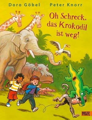 Bild des Verkufers fr Oh Schreck, das Krokodil ist weg : vierfarbiges Bilderbuch zum Verkauf von Smartbuy