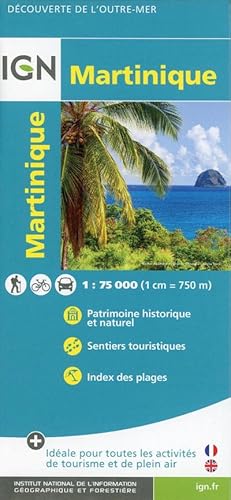 Bild des Verkufers fr La Martinique 1:75 000 zum Verkauf von Smartbuy