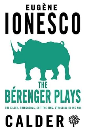 Bild des Verkufers fr Berenger Plays : The Killer, Rhinoceros, Exit the King, a Stroll in the Air zum Verkauf von GreatBookPricesUK