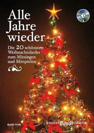 Image du vendeur pour Alle Jahre wieder, m. Audio-CD : Die 20 schnsten Weihnachtslieder zum Mitsingen und Mitspielen mis en vente par Smartbuy
