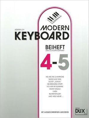 Bild des Verkufers fr Modern Keyboard Beiheft 4-5 zum Verkauf von Smartbuy