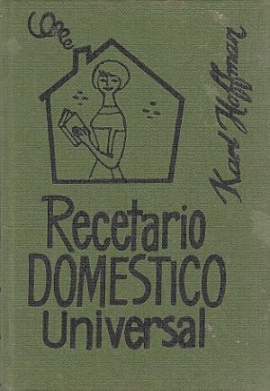 Seller image for RECETARIO DOMSTICO UNIVERSAL for sale by Librera Vobiscum