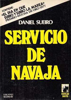 Imagen del vendedor de SERVICIO DE NAVAJA a la venta por Librera Vobiscum