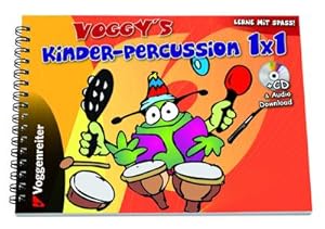 Bild des Verkufers fr Voggy's Kinder-Percussion 1x1, m. Audio-CD zum Verkauf von Smartbuy