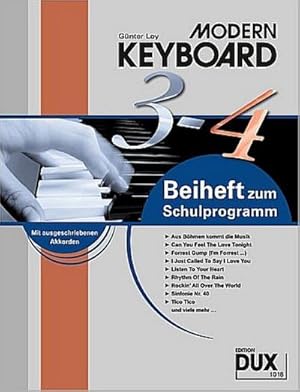 Bild des Verkufers fr Modern Keyboard : Beiheft 3-4 zur Schule zum Verkauf von Smartbuy