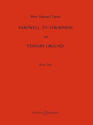 Bild des Verkufers fr Farewell to Stromness & Yesnaby Ground : from "The Yellow Cake Revue". Klavier. zum Verkauf von Smartbuy