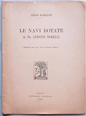 Le navi rotate di Fr. Antonio Torelli.