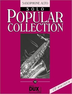 Seller image for Popular Collection, Saxophone Alto Solo. Vol.10 for sale by Smartbuy