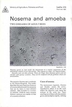 Nosema and Amoeba. Leaflet 473.