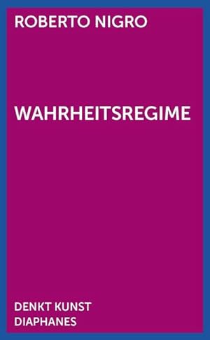 Seller image for Wahrheitsregime for sale by Smartbuy