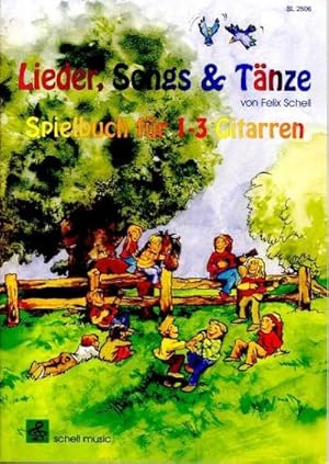 Bild des Verkufers fr Meine Gitarrenschule / Lieder, Songs + Tnze : fr Kinder / Spielbuch fr 1-3 Gitarren zum Verkauf von Smartbuy