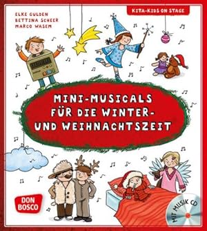 Seller image for Mini-Musicals fr die Winter- und Weihnachtszeit, m. Audio-CD for sale by Smartbuy