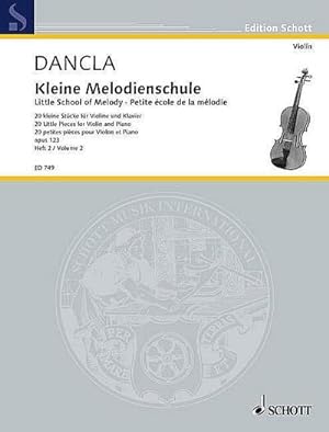 Bild des Verkufers fr Kleine Melodien-Schule : 20 kleine Stcke. op. 123. Violine und Klavier., Edition Schott zum Verkauf von Smartbuy