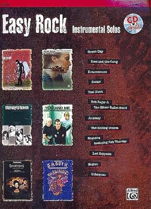 Seller image for Easy Rock Instrumental Solos, Fute, w. Audio-CD : Level 1. On CD: For each song a performance demo track followed by a play-along track for sale by Smartbuy