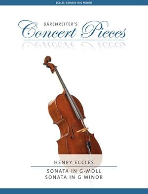 Bild des Verkufers fr Cello Sonate g-Moll : Dt/engl, Brenreiter's Concert Pieces zum Verkauf von Smartbuy