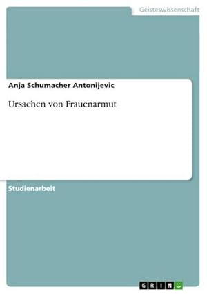Seller image for Ursachen von Frauenarmut for sale by Smartbuy