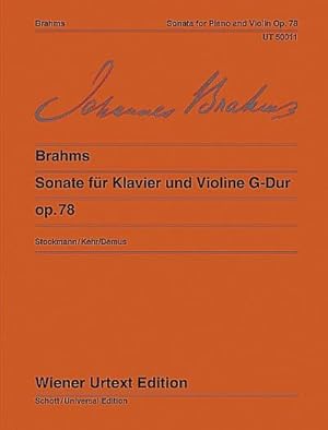 Bild des Verkufers fr Sonate G-Dur : Nach dem Autograf und dem Originaldruck. op. 78. Violine und Klavier. zum Verkauf von Smartbuy