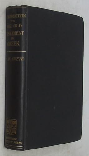 Seller image for An Introduction to the Old Testament in Greek: With an Appendix Containing the Letter of Aristeas for sale by Powell's Bookstores Chicago, ABAA