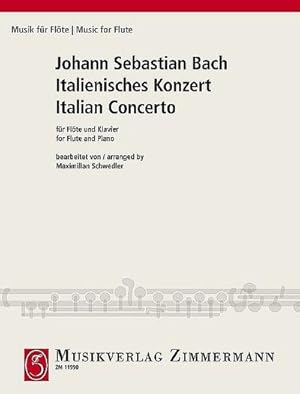 Image du vendeur pour Italienisches Konzert : Flte und Klavier. mis en vente par Smartbuy