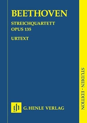 Immagine del venditore per Ludwig van Beethoven - Streichquartett F-dur op. 135 : Besetzung: Streichquartette venduto da Smartbuy