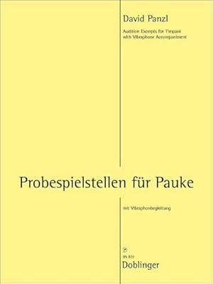 Seller image for Probespielstellen fr Pauke for sale by Smartbuy