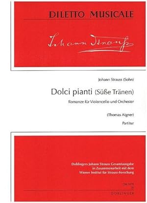 Bild des Verkufers fr Dolci Pianti : Orchestra and Cello zum Verkauf von Smartbuy