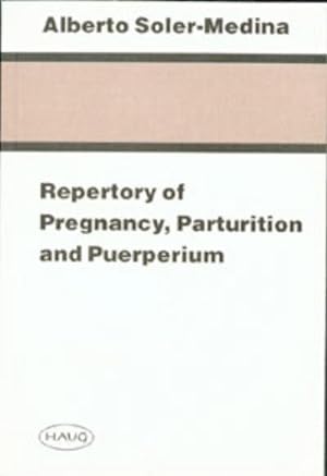 Bild des Verkufers fr Repertory of Pregnancy, Parturition and Puerperium zum Verkauf von Smartbuy