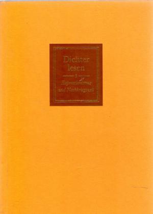Seller image for Dichter lesen - Band 3. Vom Expressionismus in die Weimarer Republik for sale by BuchSigel