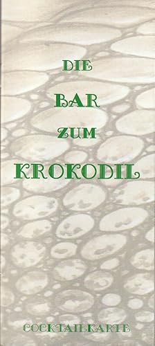 Bild des Verkufers fr Programmheft Reinhard Deutsch DIE BAR ZUM KROKODIL Premiere 22. Januar 2006 Spielzeit 2005 / 2006 Heft 6 zum Verkauf von Programmhefte24 Schauspiel und Musiktheater der letzten 150 Jahre