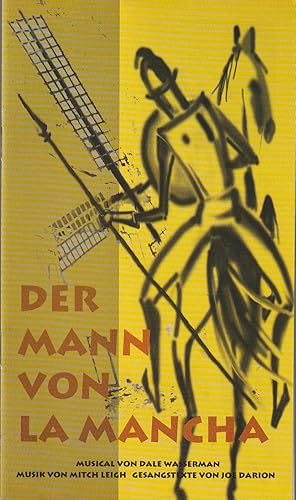 Seller image for Programmheft Mitch Leigh DER MANN VON LA MANCHA Premiere 2. April 2000 Spielzeit 1999 / 2000 Heft 10 for sale by Programmhefte24 Schauspiel und Musiktheater der letzten 150 Jahre