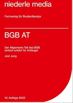 Bild des Verkufers fr BGB Allgemeiner Teil : Der Allgemeine Teil des BGB einfach erklrt fr Anfnger zum Verkauf von Smartbuy