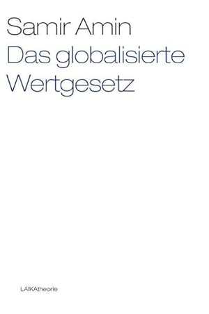 Seller image for Das globalisierte Wertgesetz for sale by Smartbuy