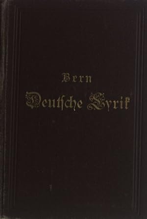 Seller image for Deutsche Lyrik. for sale by books4less (Versandantiquariat Petra Gros GmbH & Co. KG)