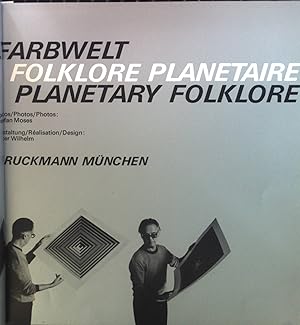 Image du vendeur pour Farbwelt. Folklore plantaire. Planetary folklore. mis en vente par books4less (Versandantiquariat Petra Gros GmbH & Co. KG)