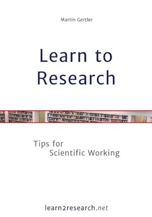 Seller image for Learn to Research : Tips for Scientific Working for sale by Smartbuy