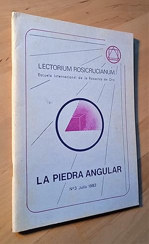 Bild des Verkufers fr La Piedra Angular, N 3 (Julio 1983). Lectorium Rosicrucianum. Escuela Internacional de la Rosacruz de Oro zum Verkauf von Llibres Bombeta