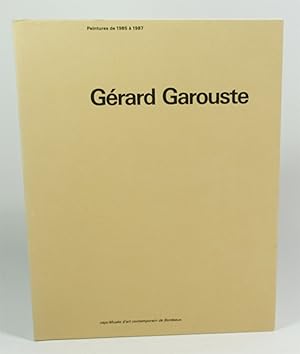 Imagen del vendedor de Grard Garouste, peintures de 1985  1987 a la venta por Librairie L'Autre sommeil
