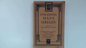 Image du vendeur pour Concerning Man's Origin mis en vente par Goldstone Rare Books