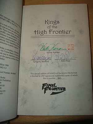 Immagine del venditore per Kings Of The High Frontier: Book One Of The High Pilgrimage venduto da biblioboy