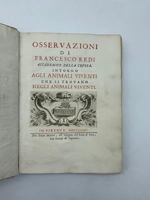 Osservazioni.intorno agli animali viventi che si trovano negli animali viventi